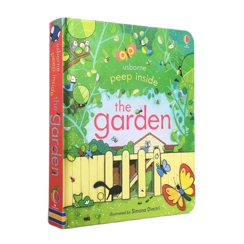 Garden Journal Planner - Usborne Peep Inside The Garden English