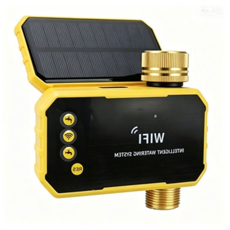 Smart Garden Tap Timer - [NEW!A25P】 Solar Powered WIFI Irrigation Timing