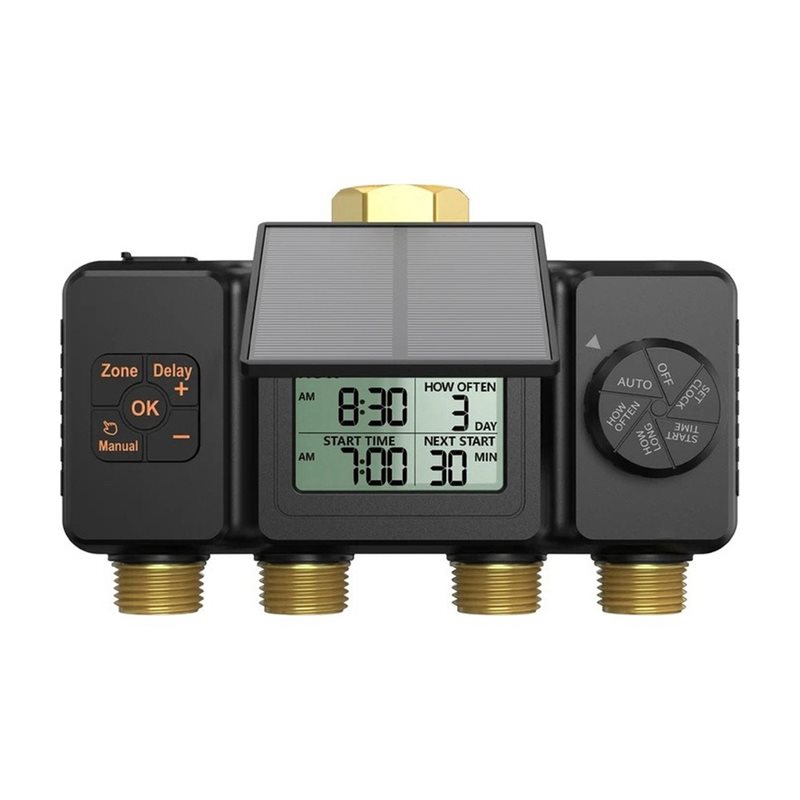 Smart Garden Tap Timer - B97A-BSP3/4 Solar Irrigation Timer Automatic Irrigation