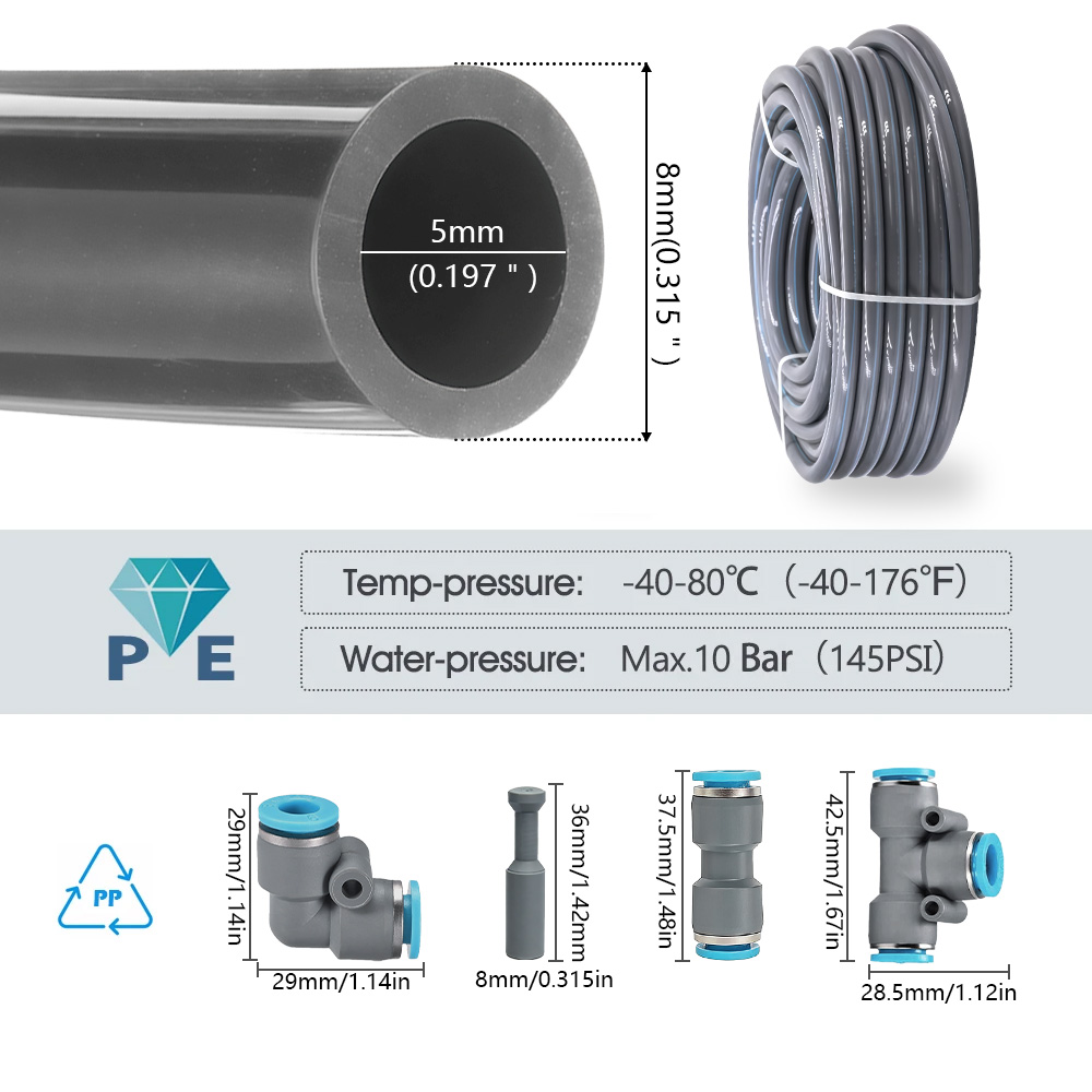 5/8mm Hose Flexible 360° Rotar - Smart Garden Hub recension och pris