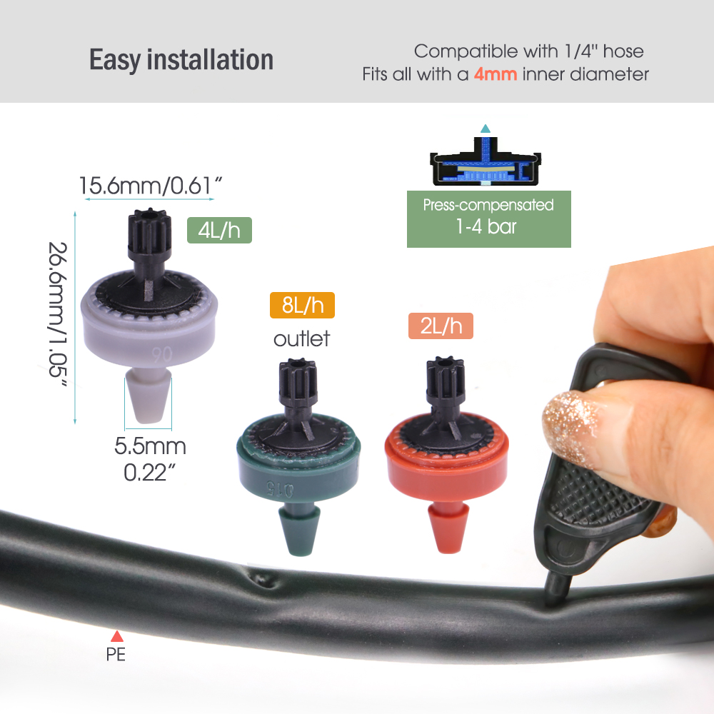 20M 2/4/8L Compensating Droppe - Smart Garden Tower recension och pris