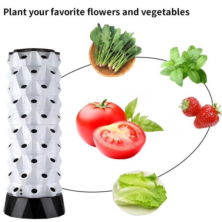 Smart Farm Hydroponics Kit Sel - Smart Garden Tower recension och pris