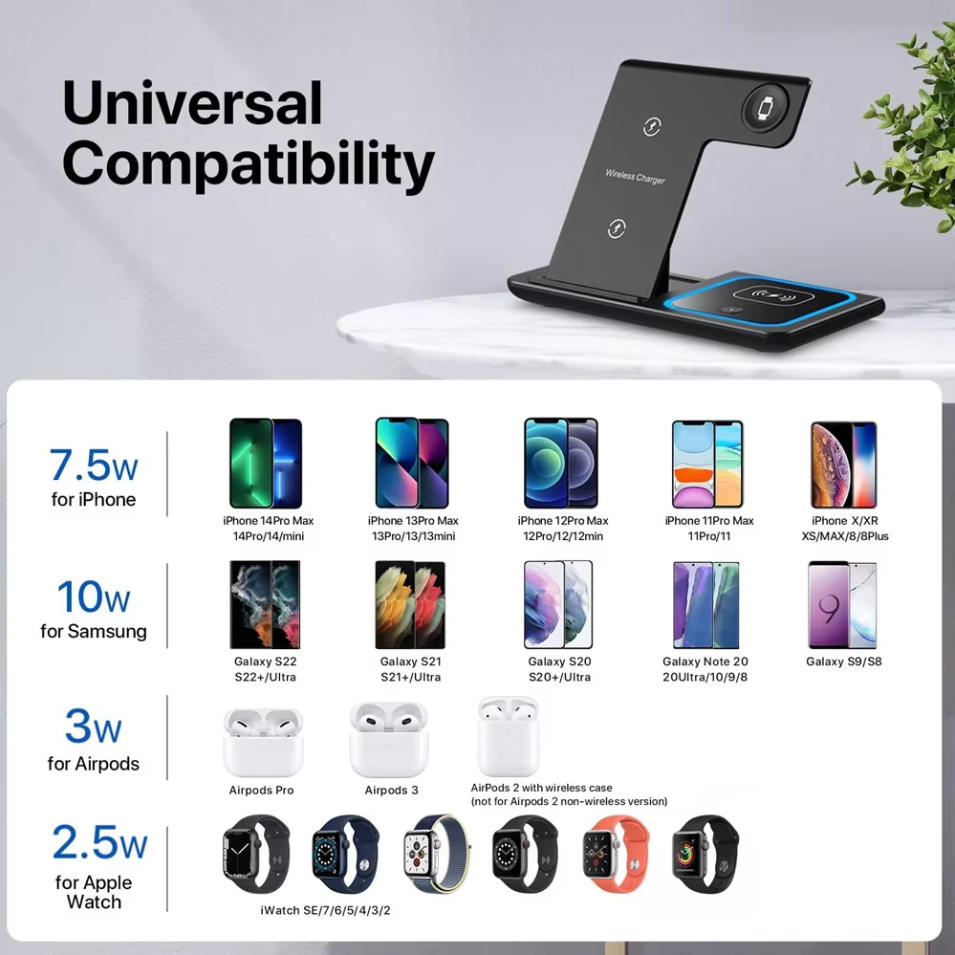 Fast Wireless Charger Charging - Smart Garden 9 recension och pris