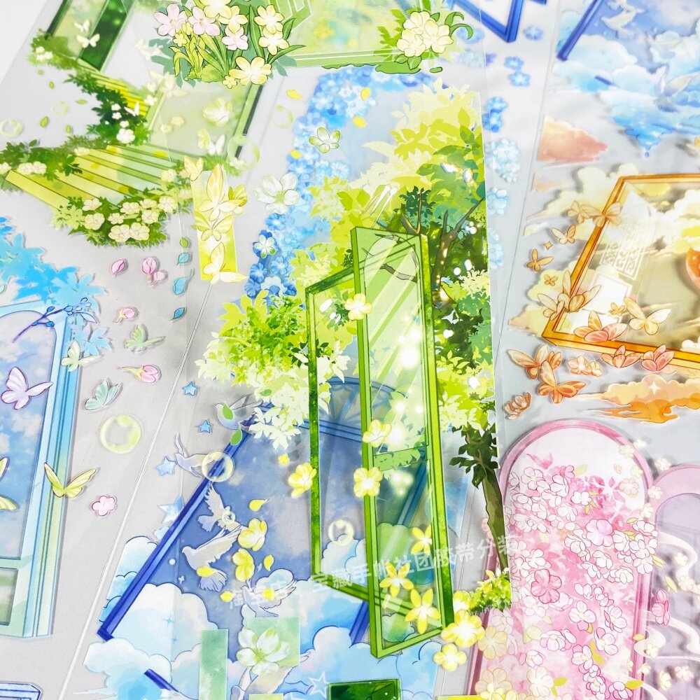 Secret Garden Door Window PET  - Garden Journal Planner recension och pris