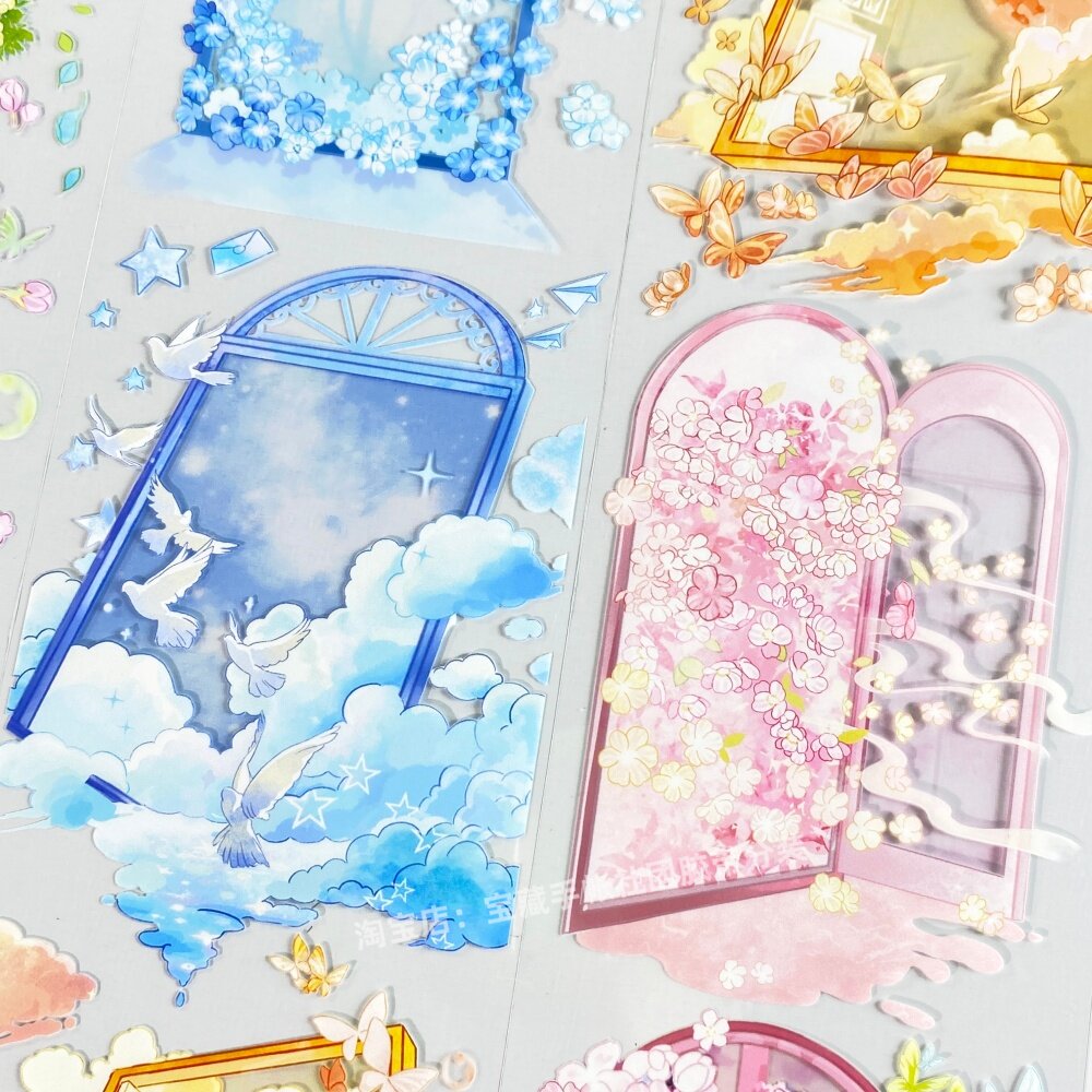 Secret Garden Door Window PET  - Garden Journal Planner recension och pris