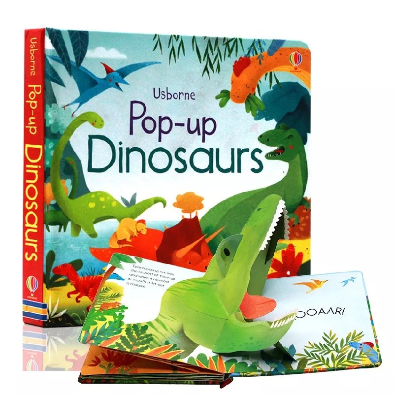 Usborne Pop Up Dinosaurs/Jungl - Garden Journal Planner recension och pris