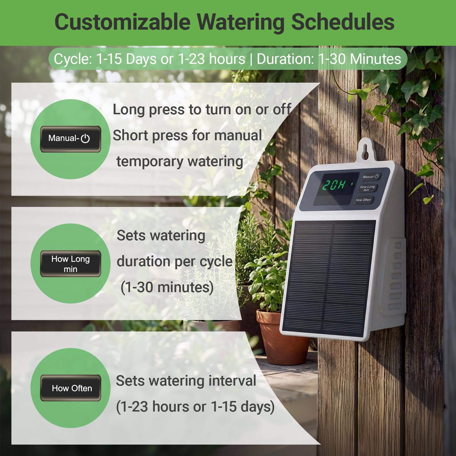 Upgraded Solar Drip Irrigation - Smart Garden Tower recension och pris