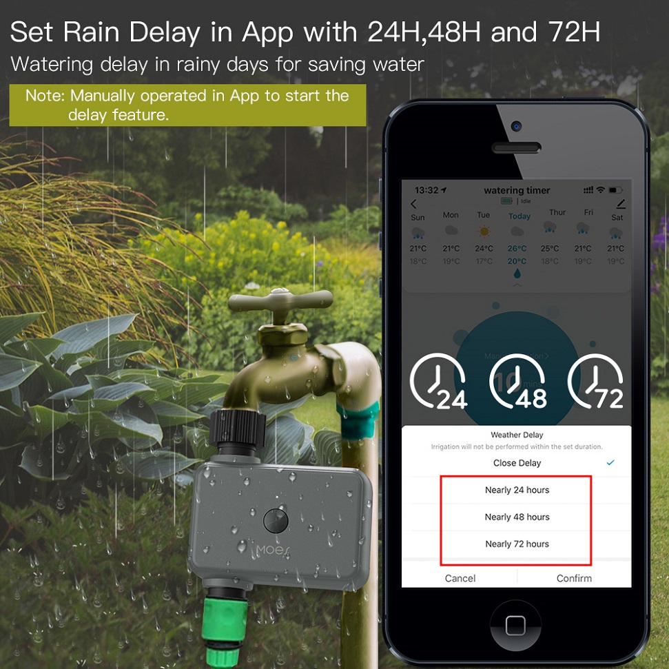 BLuetooth Valve Garden Waterin - Smart Garden Tap Timer recension och pris