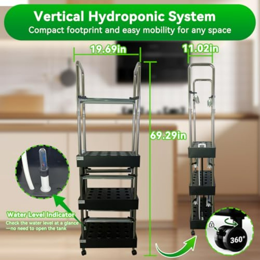 Indoor hydroponics growing sys - Smart Garden Water recension och pris