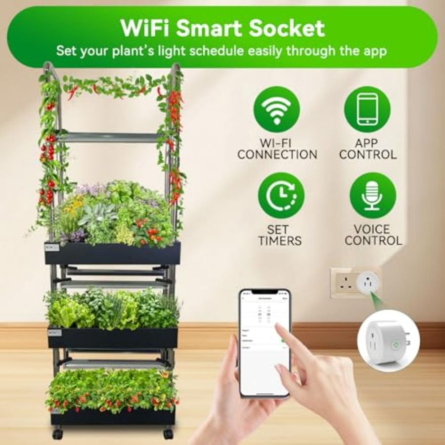 Indoor hydroponics growing sys - Smart Garden Water recension och pris