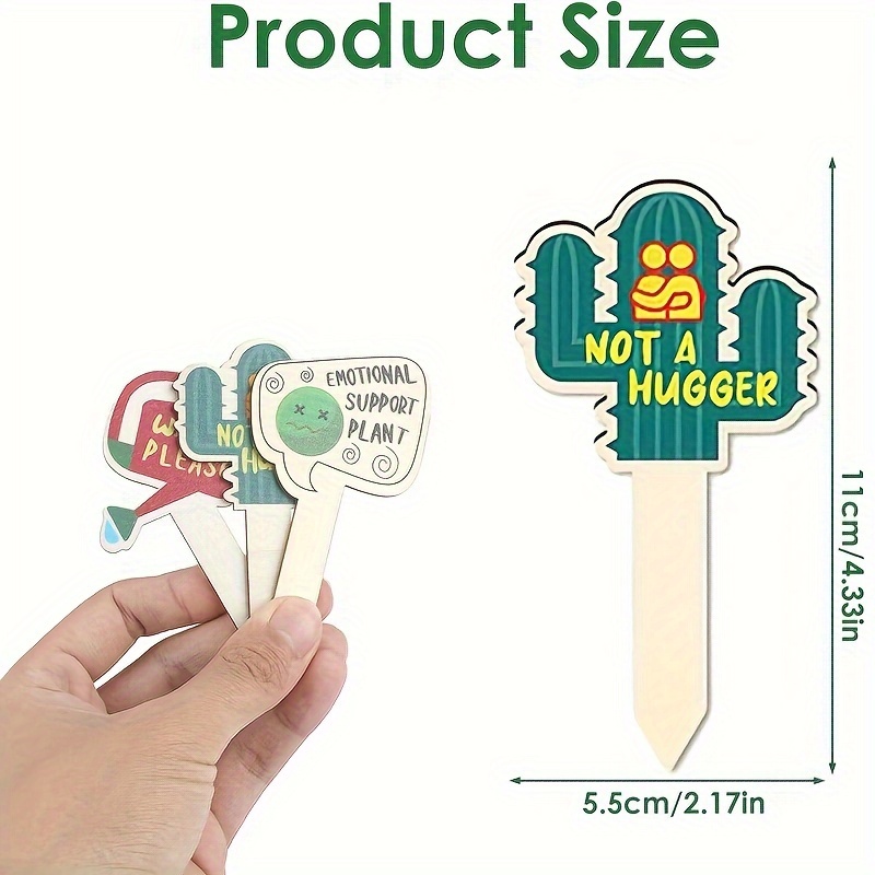 5/10Pcs Plant Labels for Succu - Garden Journal Planner recension och pris