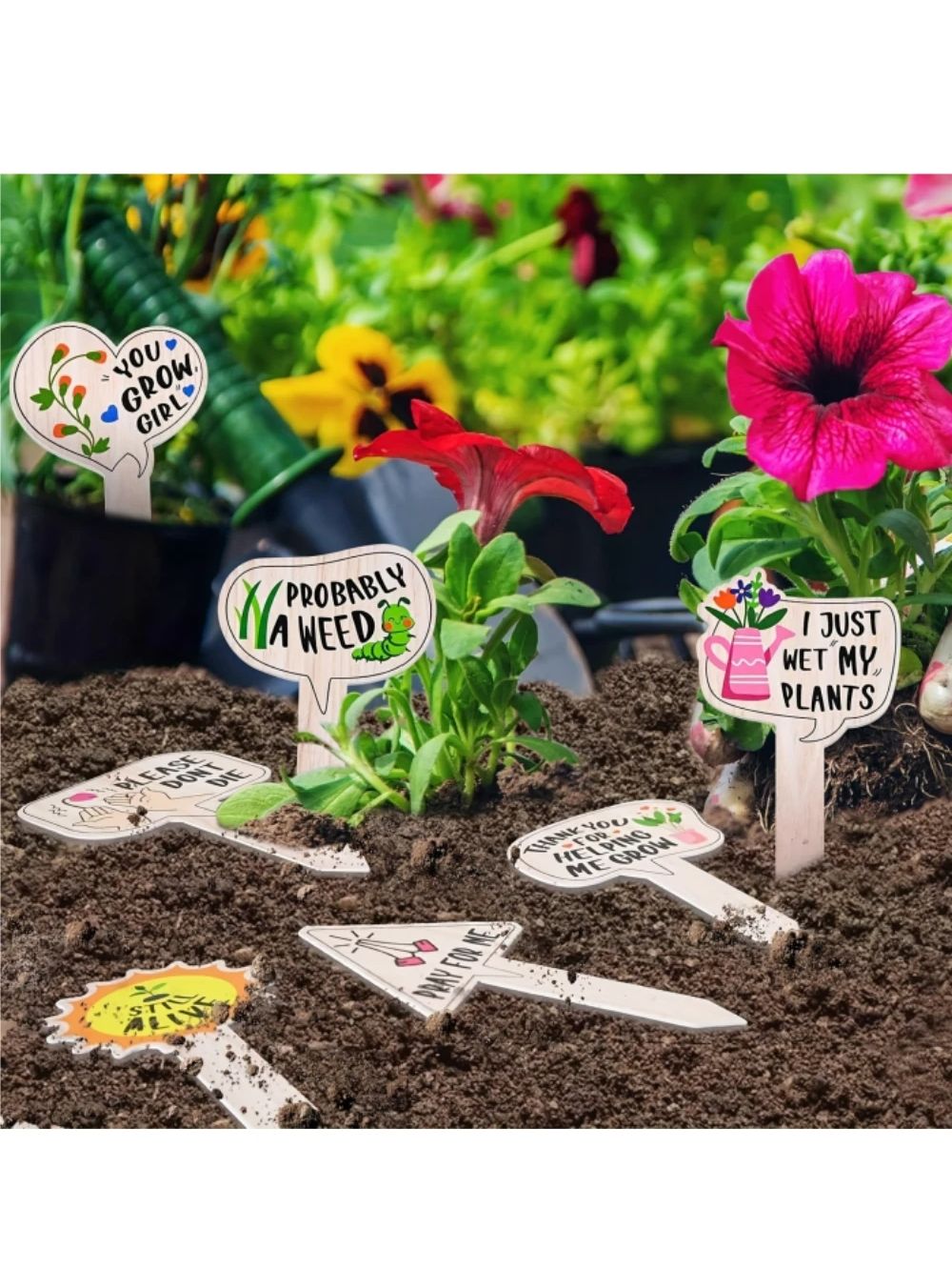 5/10Pcs Plant Labels for Succu - Garden Journal Planner recension och pris
