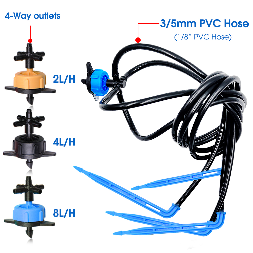 10Set 2/4/8L/H Bend Arrow Drip - Smart Garden Tower recension och pris