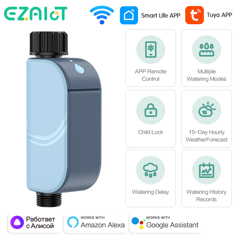 Smart Tuya WIFI Garden Waterin - Smart Garden Tap Timer recension och pris