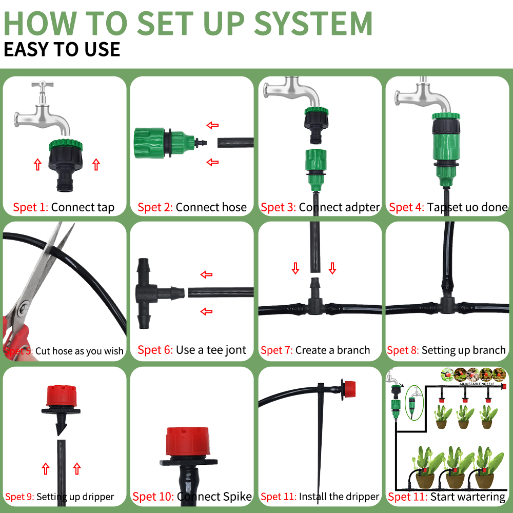 Micro Drip Irrigation System P - Smart Garden Tower recension och pris